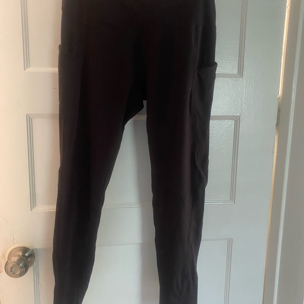 Black High-Waisted Leggings